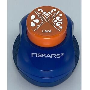 Fiskars Heritage Lace Border Punch Scrapbooking Paper Craft Tool Decorative USED